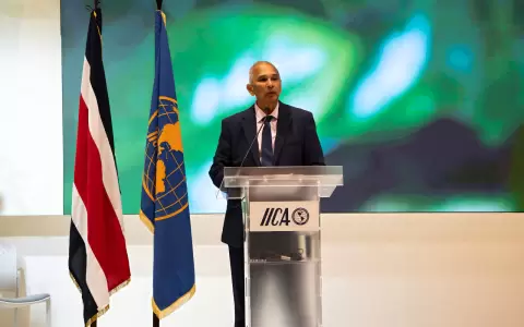 Muhammad Ibrahim, Director General del IICA.