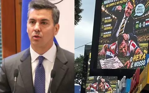 Pe�a ordena retiro de carteles: "El avance de Paraguay incomoda a algunos"