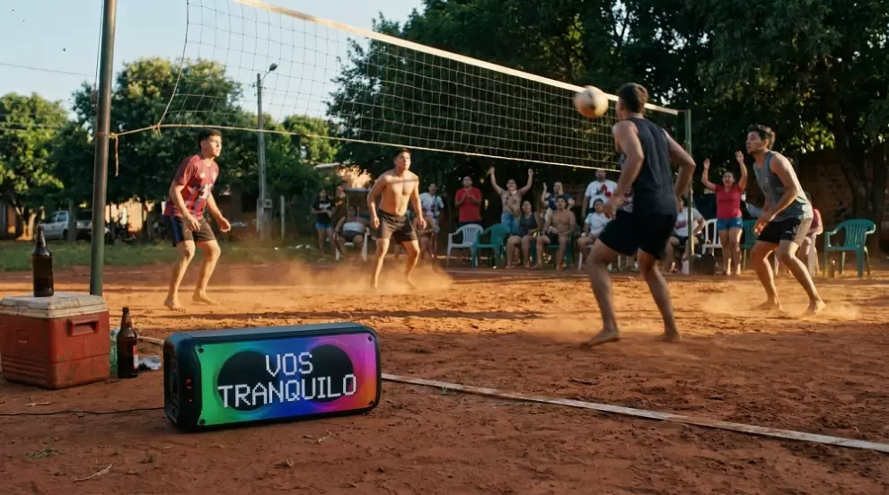 Escena del videoclip "Tranquilo". Cortesía