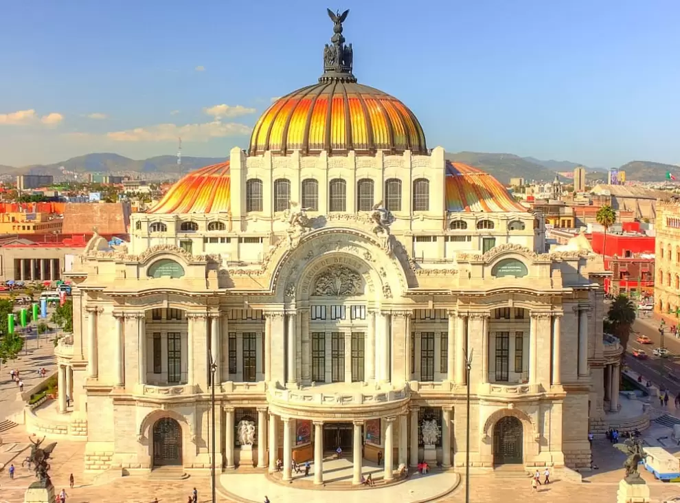 Palacio de Bellas Artes en Ciudad de M�xico.