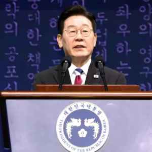 Lee Jae Myung, presidente de Corea del Sur.