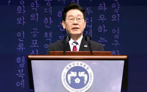 Lee Jae Myung, presidente de Corea del Sur.