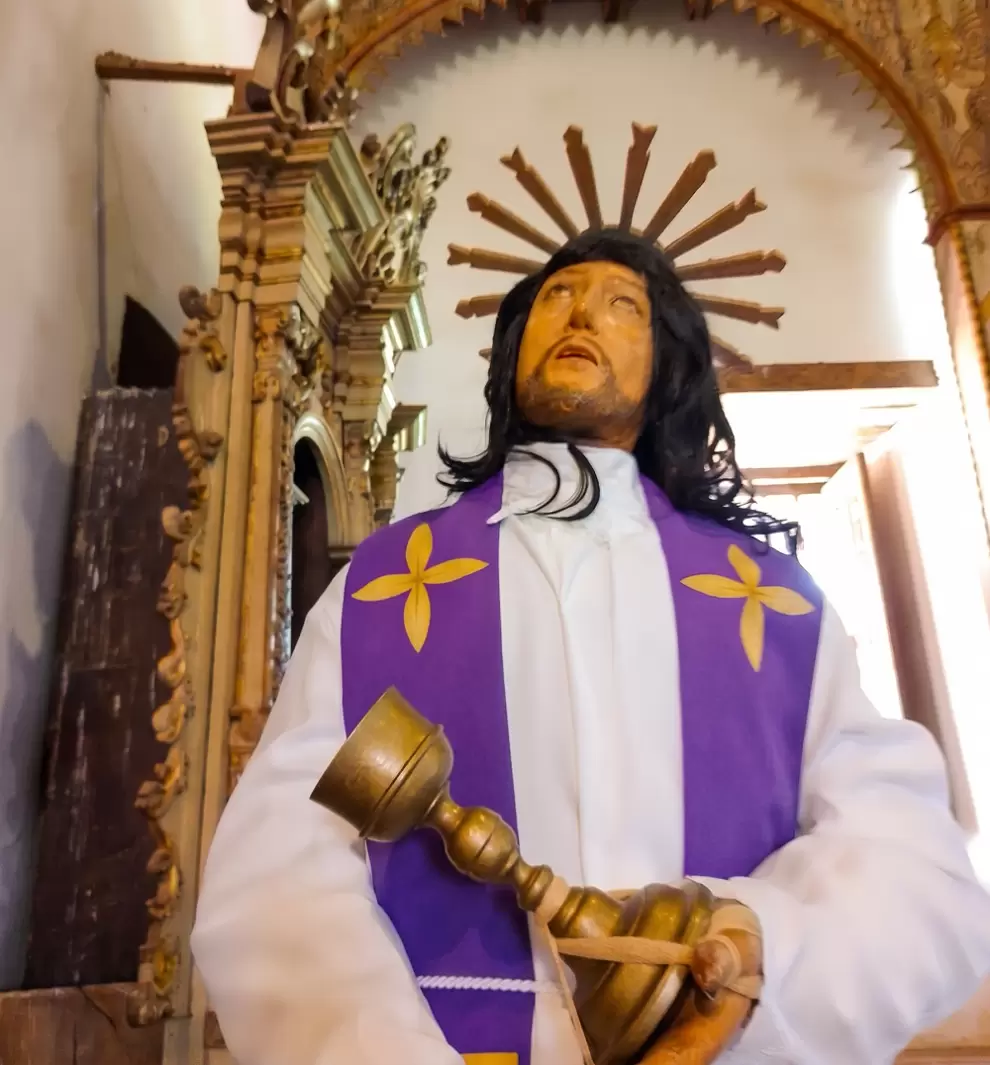 Imagen de la Iglesia de Yaguarón.