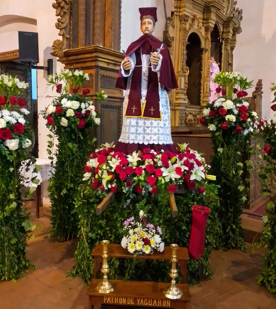 Imagen de la Iglesia de Yaguarón.