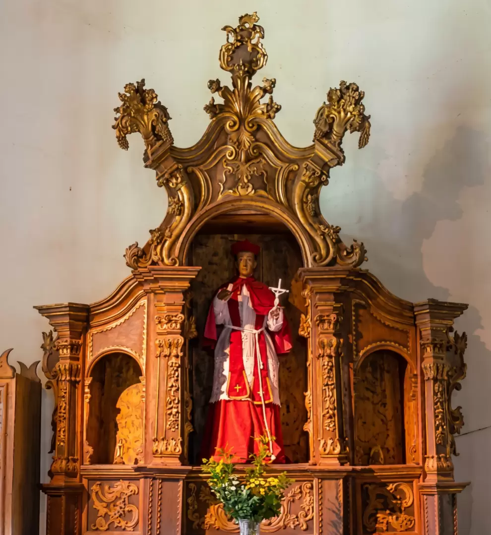Imagen de la Iglesia de Yaguarón.