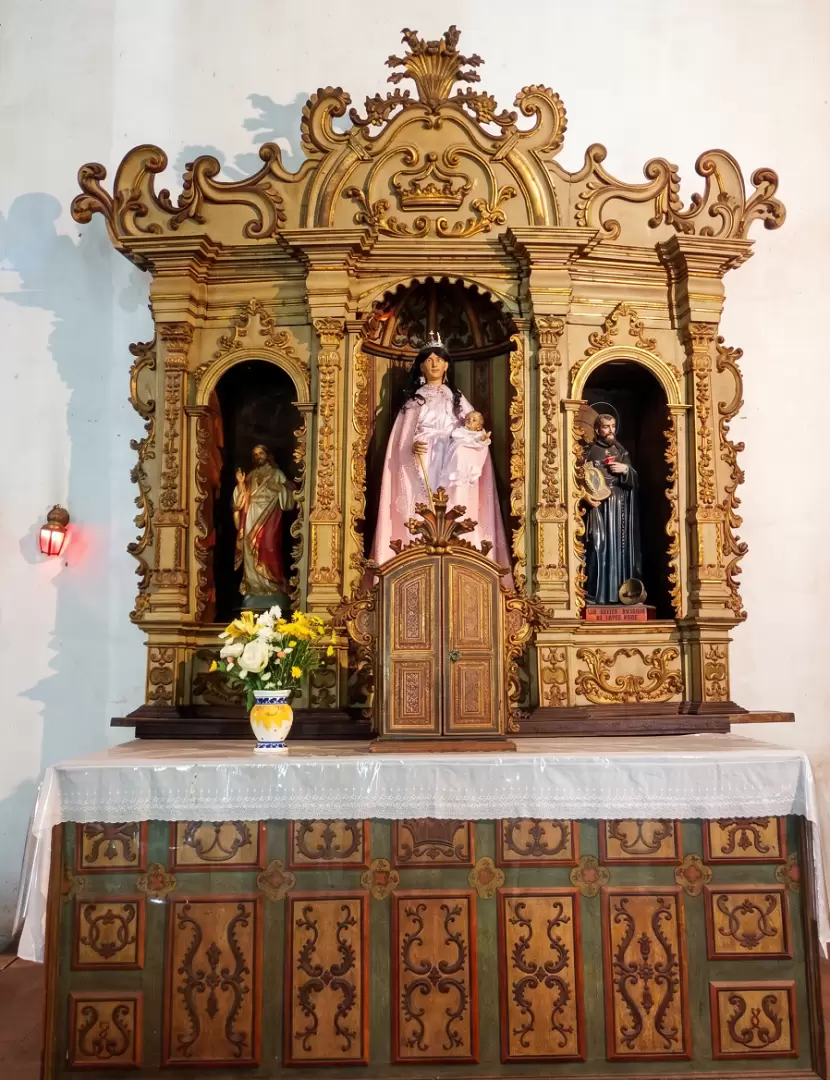 Imagen de la Iglesia de Yaguarón.
