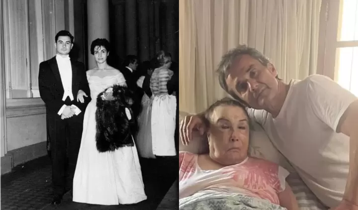 Luis Mar�a Arga�a y Marilyn Contreras.