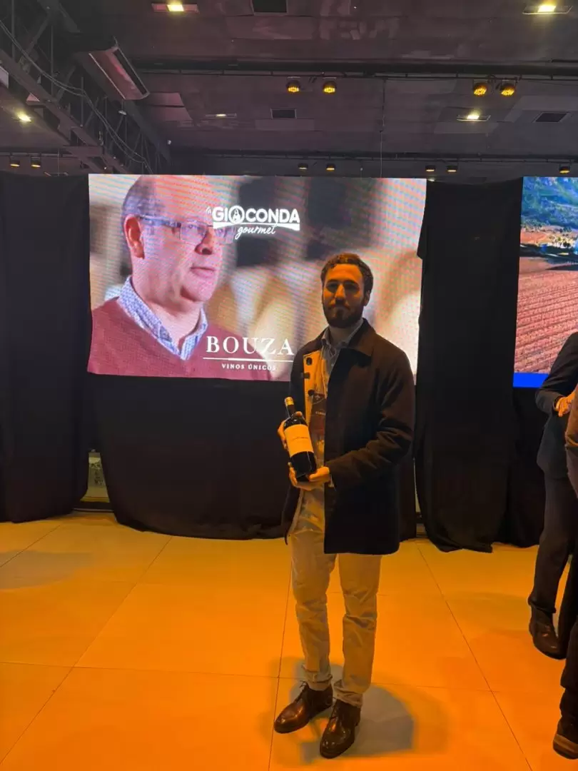 Pablo Bouza, en Expo Vino Paraguay 2026. Foto: El Nacional.