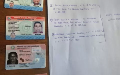 Cuatro detenidos.