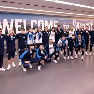 La Albirroja ya pisa suelo mundialista