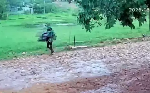 Detienen a mujer que habr�a robado un televisor mientras llevaba a su hija en brazos