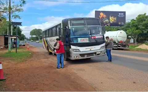 Control laboral en ruta.