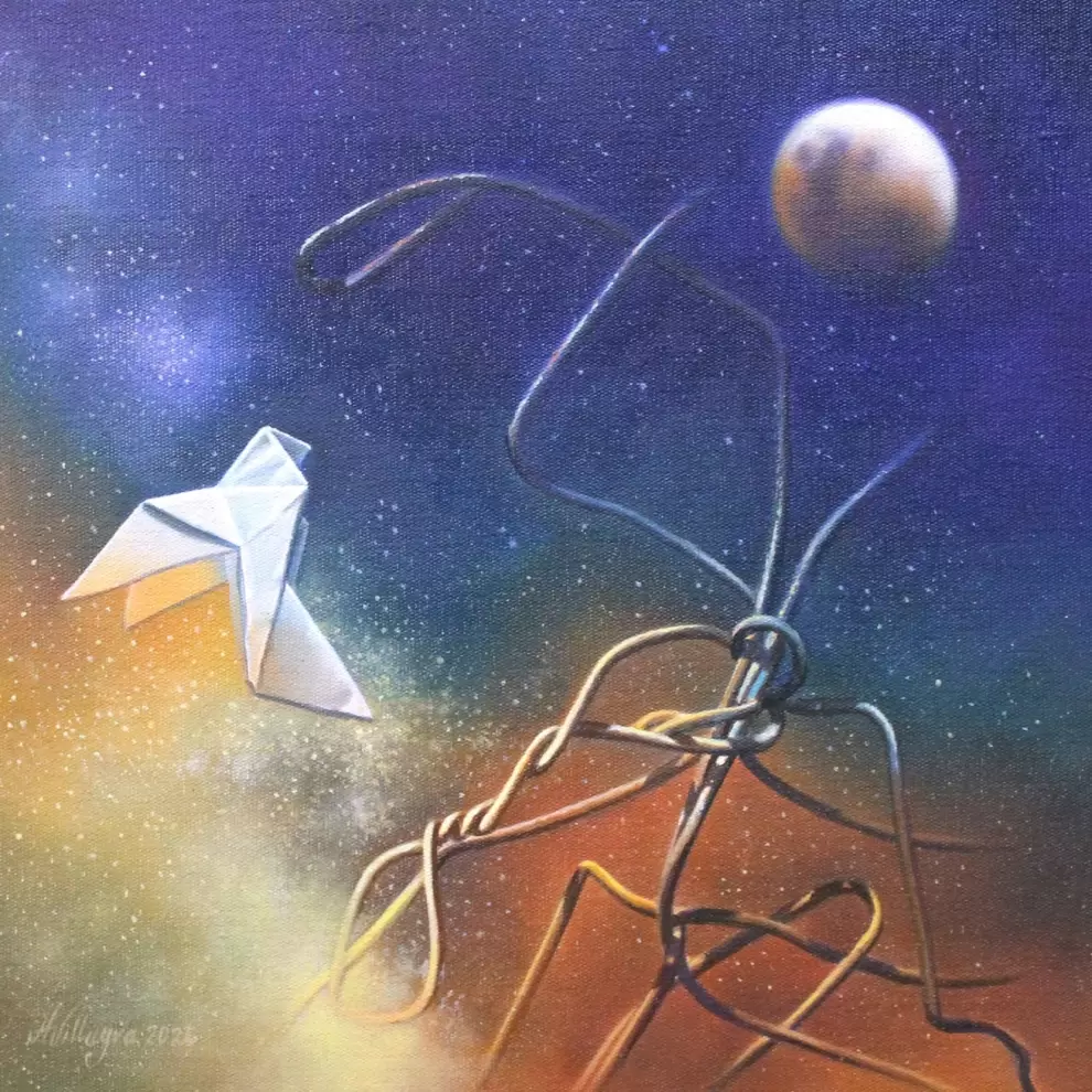Obra de Adriana Villagra. Cortes�a