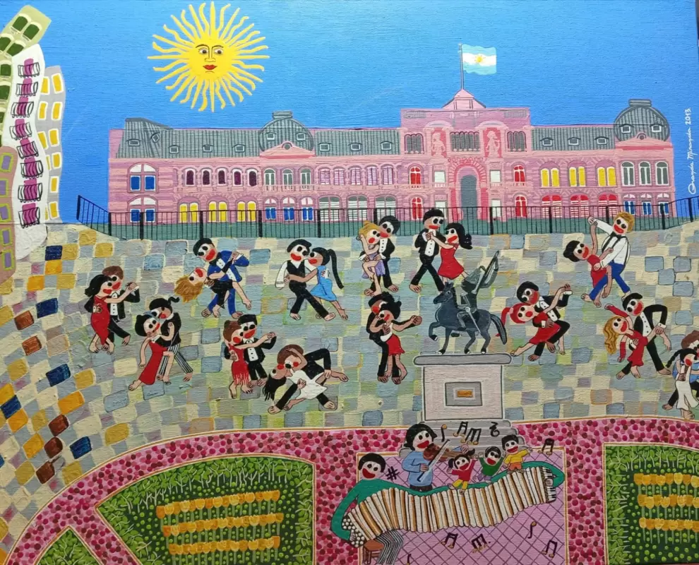 Obra de Carina Aranda. Cortes�a