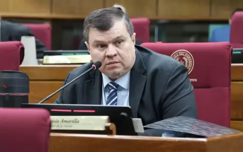 Dionisio Amarilla, senador opositor.