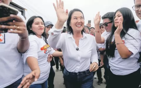 Keiko Fujimori.