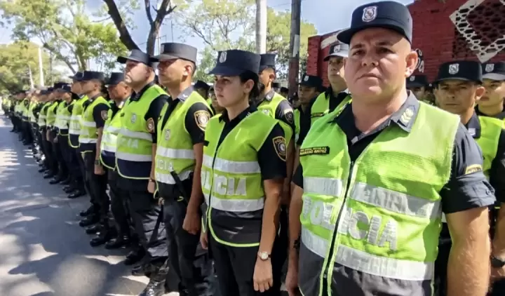 Operativo de seguridad.