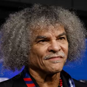 Carlos Valderrama.