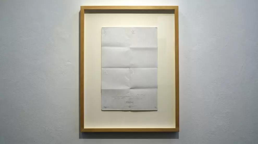 Osvaldo Salerno, obra que ser� exhibida en la muestra.