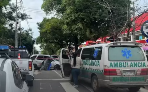 Accidente en Asunci�n.