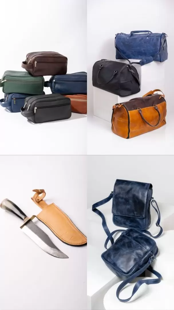 Productos en promociones en Icha Cueros por Día del Padre. Foto: Gentileza.