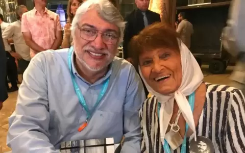 Fernando Lugo y Taty Almeida.