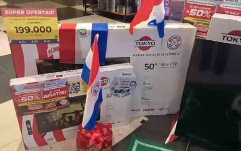 Promociones de casas de electrodom�sticos en el marco de la presencia paraguaya en el Mundial 2026.