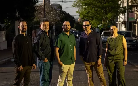 Cuarteto Joaju y Ricardo Flecha.