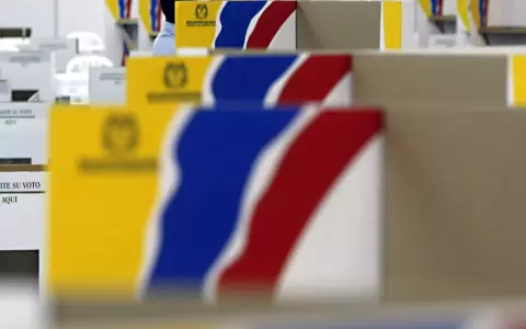 Elecci�n presidencial en Colombia.