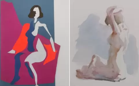 Nahuel Vera Von L�cken, obras que ser�n exhibidas en la muestra.