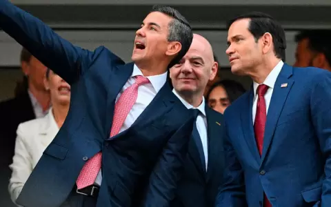 Santiago Pe�a y Marco Rubio en el Mundial.