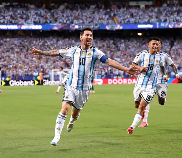 Lionel Messi lleg� a 16 tantos en los Mundiales, la misma cantidad que el alem�n Miroslav Klose.