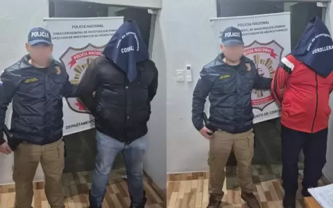Dos detenidos tras mega asalto a bancos.