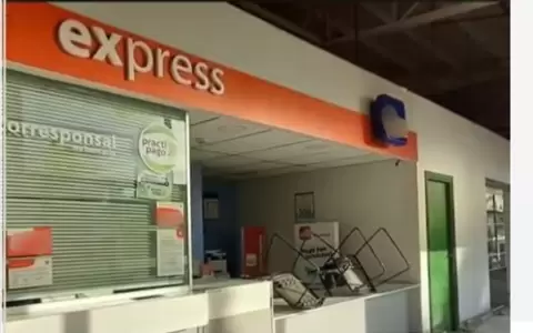 Una boca de cobranza de Ita� Express, ubicada dentro del supermercado S�per Seis, sobre Carlos Antonio L�pez y Col�n, en Asunci�n, fue asaltada.