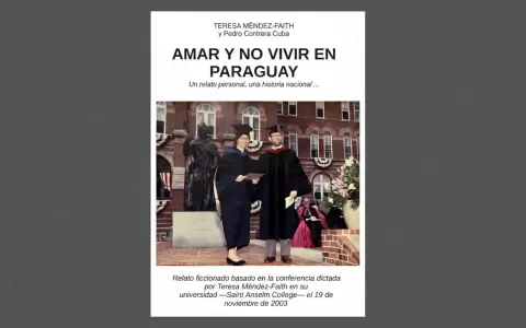 Portada de "Amar y no vivir en Paraguay", de Teresa M�ndez-Faith y Pedro Contrera Cuba.