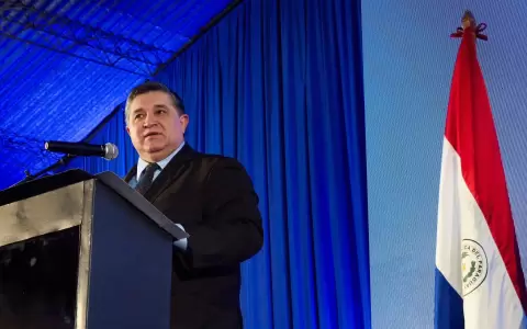 Alcides Riveros, presidente del Partido Liberal Radical Aut�ntico (PLRA).