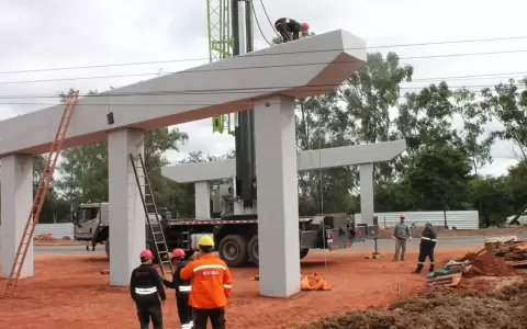 La duplicaci�n de la Avenida General Elizardo Aquino y el proyecto del Corredor Vial Las Residentas, en la ciudad de Luque registran gran avance.