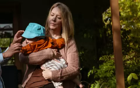 Madre e hijo.