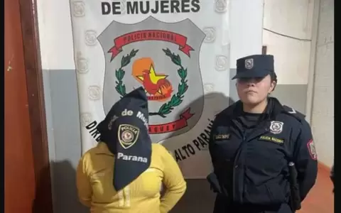 La aprehendida fue identificada como Elisa Borjas Almeida, de 30 a�os.