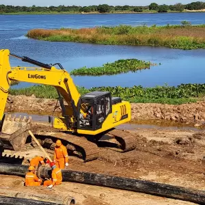 Obras de la Defensa Costera, Avenida Costanera y Parque Lineal avanzan en Concepci�n.