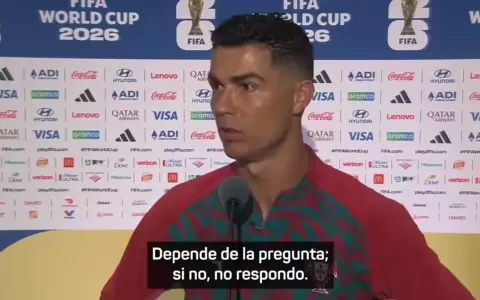 La viral reacci�n de Cristiano Ronaldo cuando lo compararon con Lionel Messi