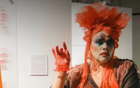 La drag queen Envidia Metenes.