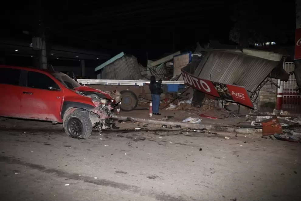 Accidente fatal en San Lorenzo.