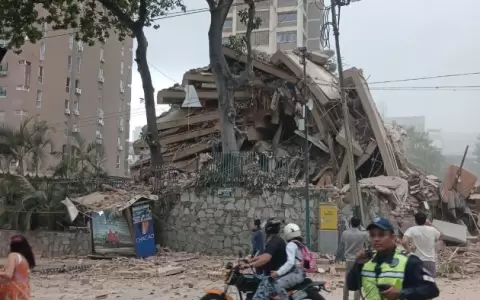 Sismo en Venezuela deja cientos de heridos y fallecidos. Foto: @noticias24