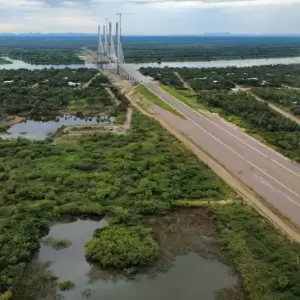 Puente Bioce�nica.