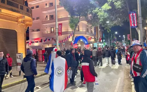 El centro de Asunci�n se prepara.