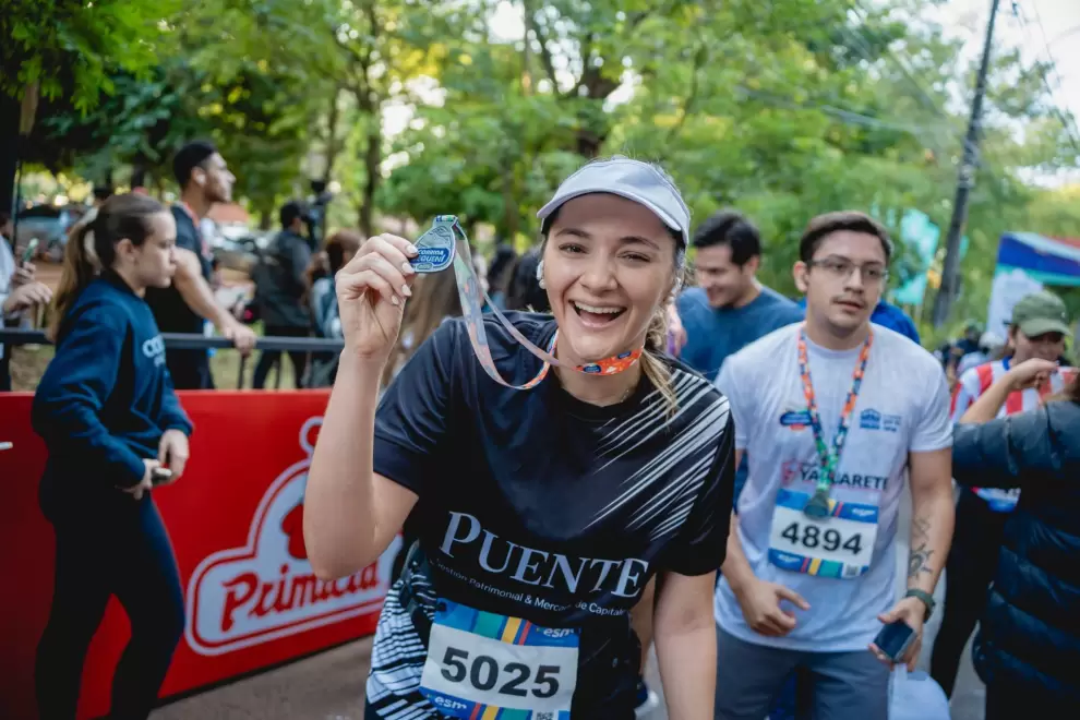 Corrida solidaria por la Ni�ez.  corrida Dequen� Foto: Gentileza.