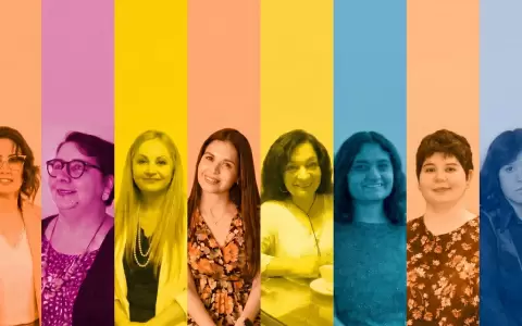 Melissa M. Ballash, Estela Asilvera, Luz Sald�var, Cilia Romero, Rosanna Vera Alegre, Aracely Franco, Ana Miranda y Berta Medina.