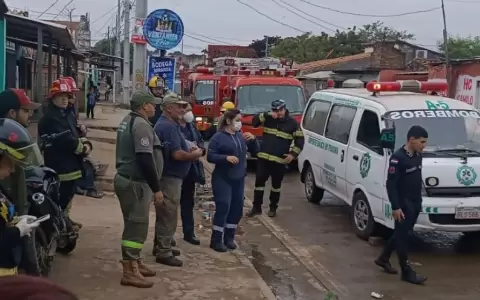 Simulacro de inundaci�n ante evento clim�ticos asociados al fen�meno "El Ni�o", liderados por la SEN.