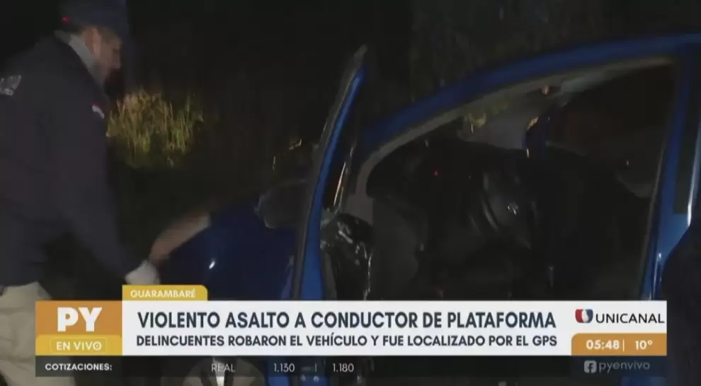 El veh�culo fue abandonado por la zona.